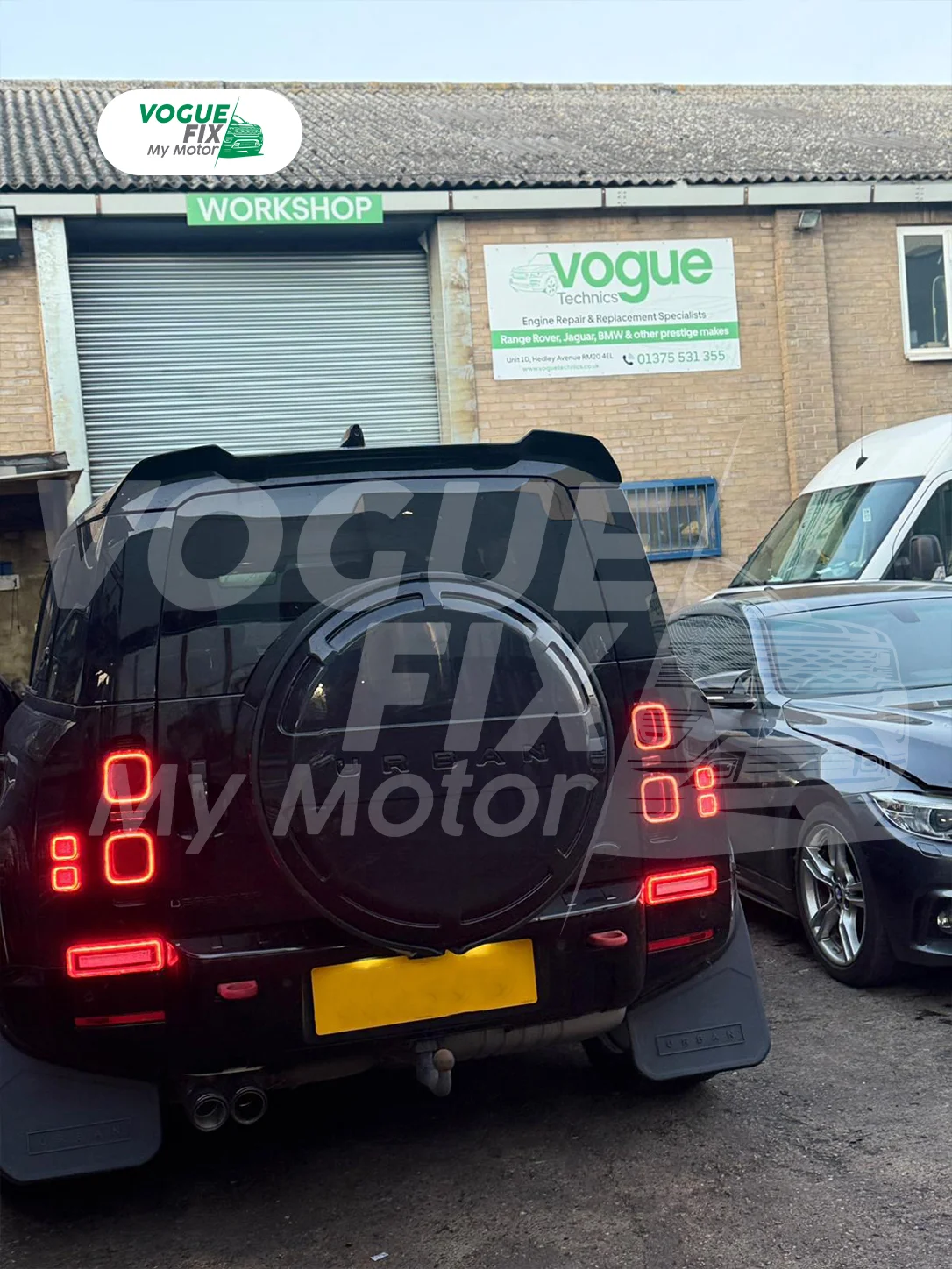 Engine repair work at Vogue Fix My Motor workshop, Grays Essex — photo 3